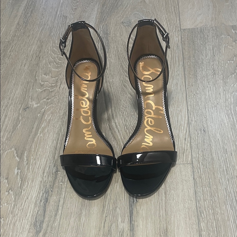 Sam Edelman Black Patent Heels